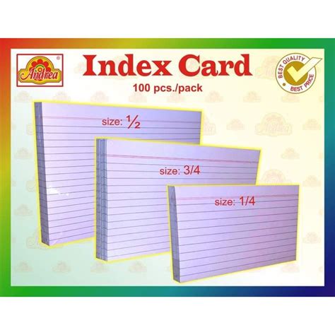 index card 1/4|Shop 1/4 index card for Sale on Shopee Philippines.